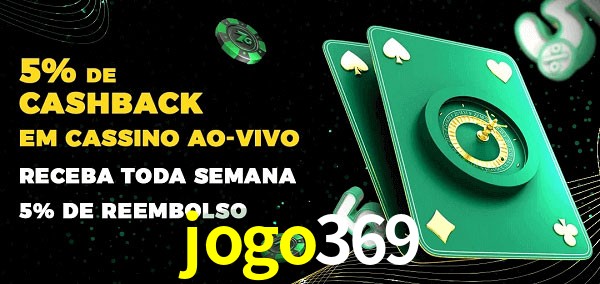 Promoções do cassino ao Vivo jogo369